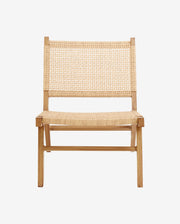 Fauteuil lounge VASAI - naturel