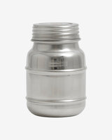 CANI can w/lid, high, S, stainless steel
