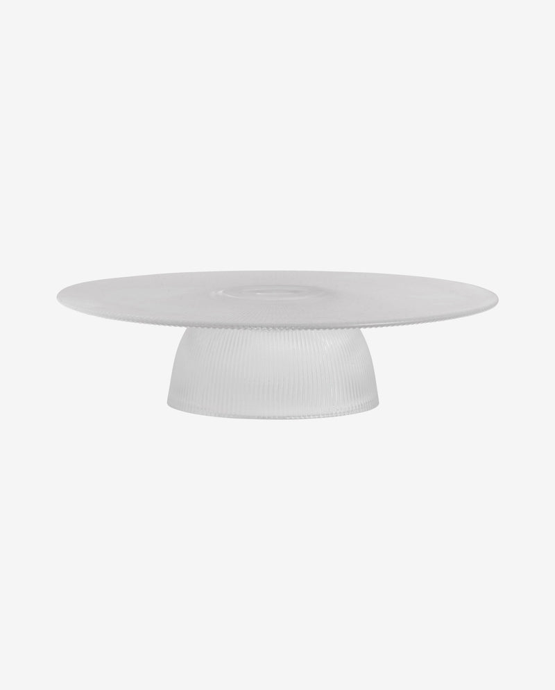 FIG cake stand, clear