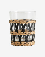 WEVA glass w/ pattern nature/black