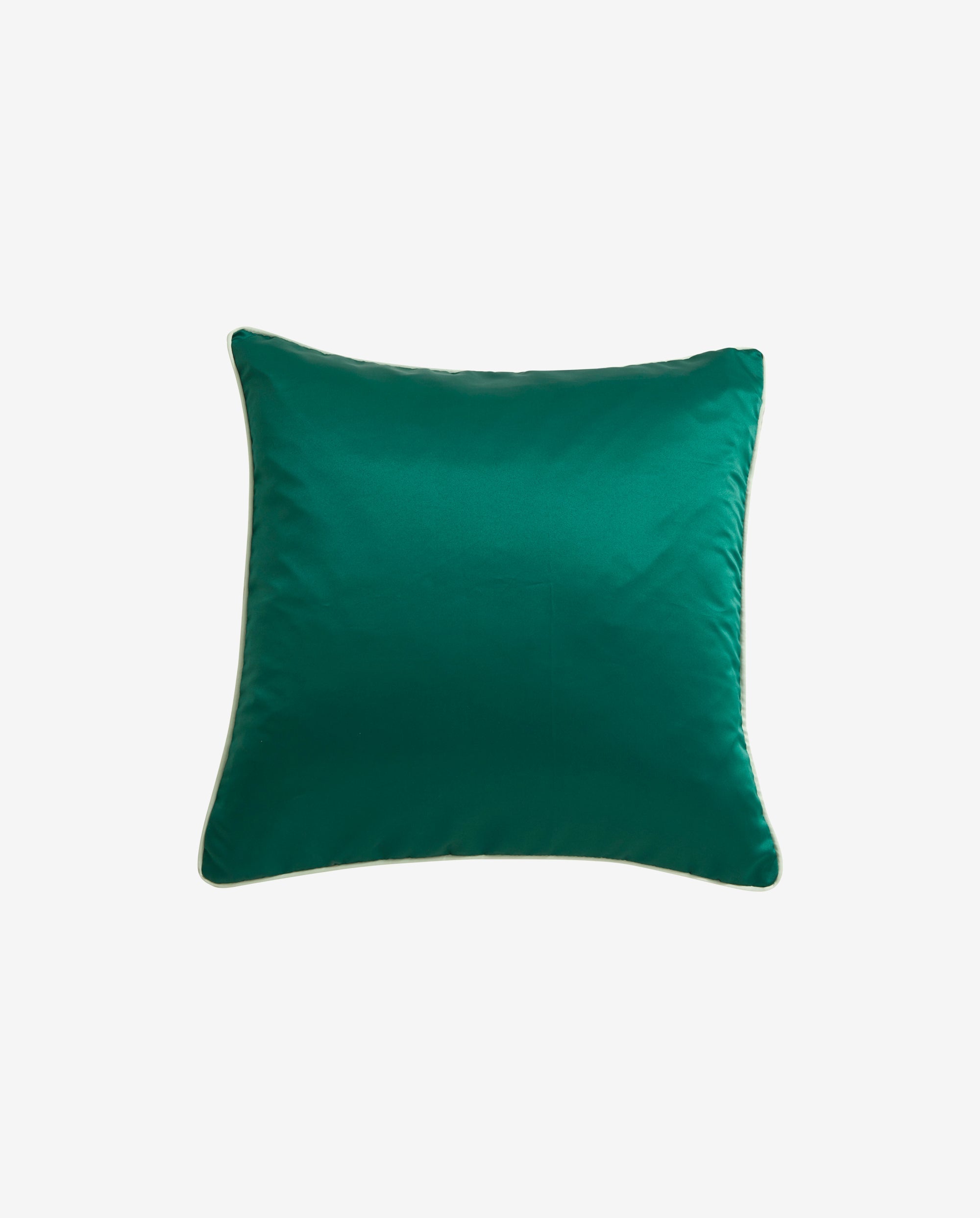 Housse de coussin AIN, S, vert foncé/vert