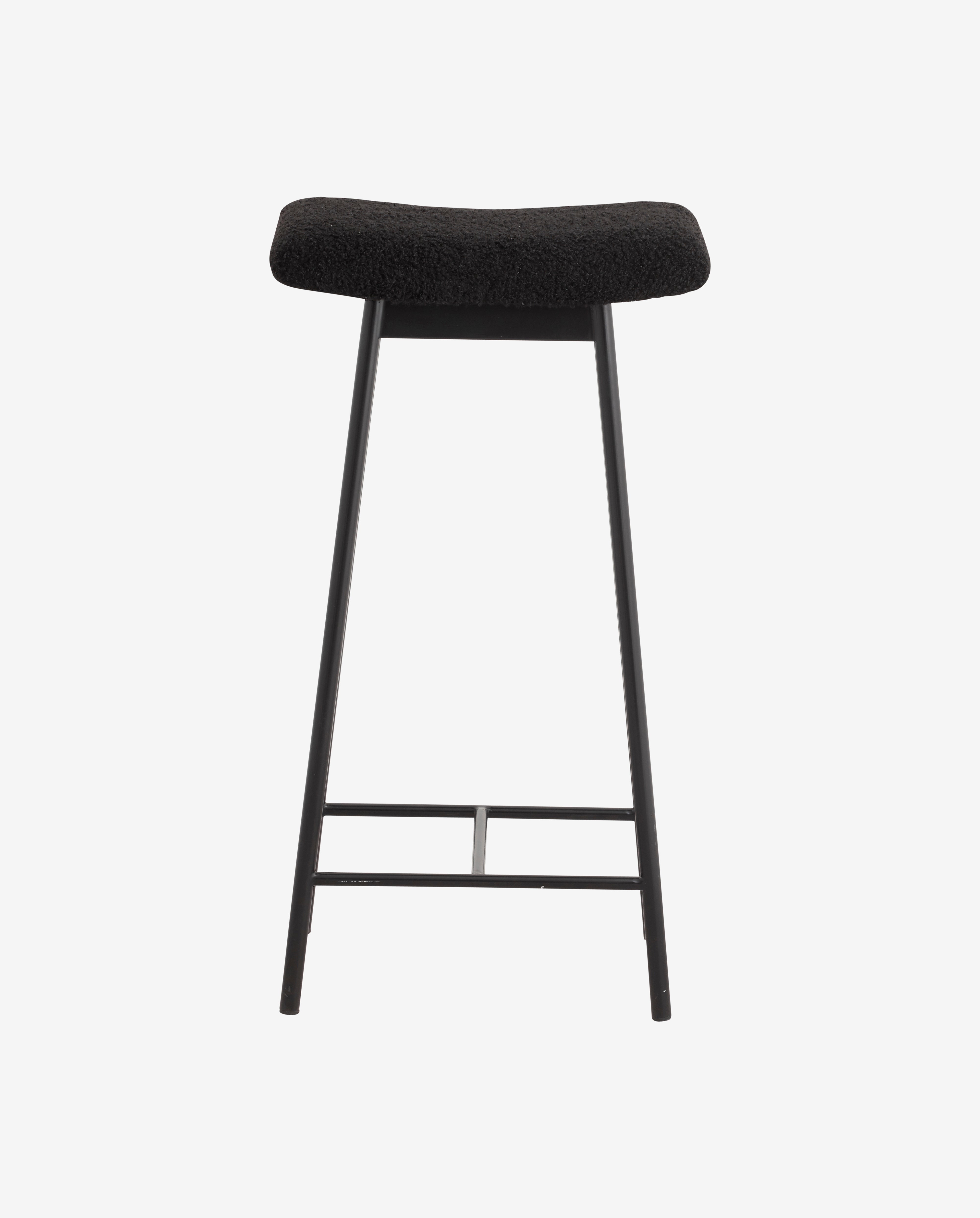Tabouret de bar ZALA, noir