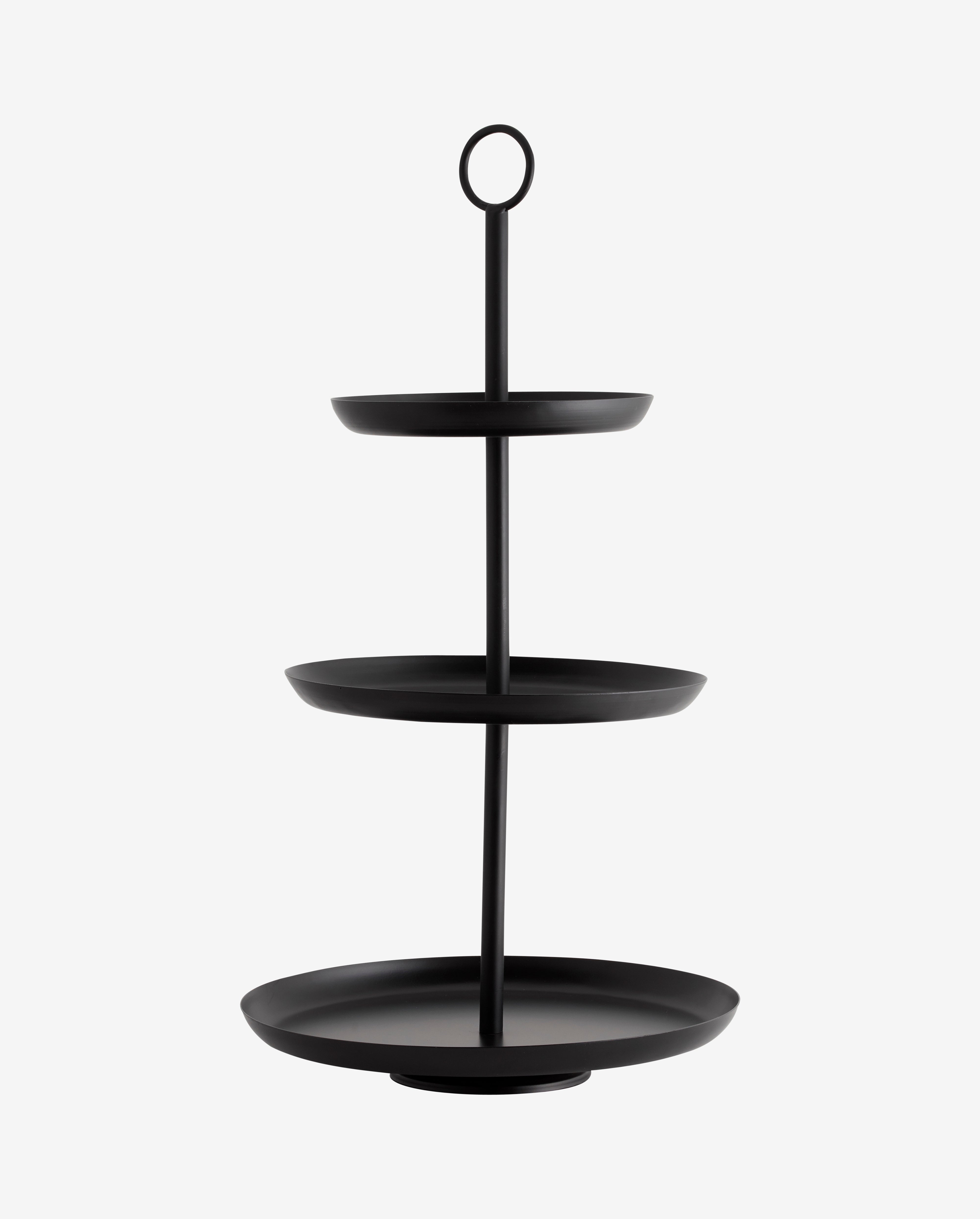 ASSAM etagere, L - nero