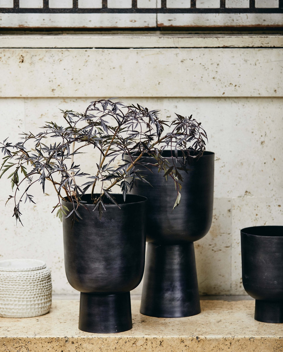 GALOA planter, L - anthracite
