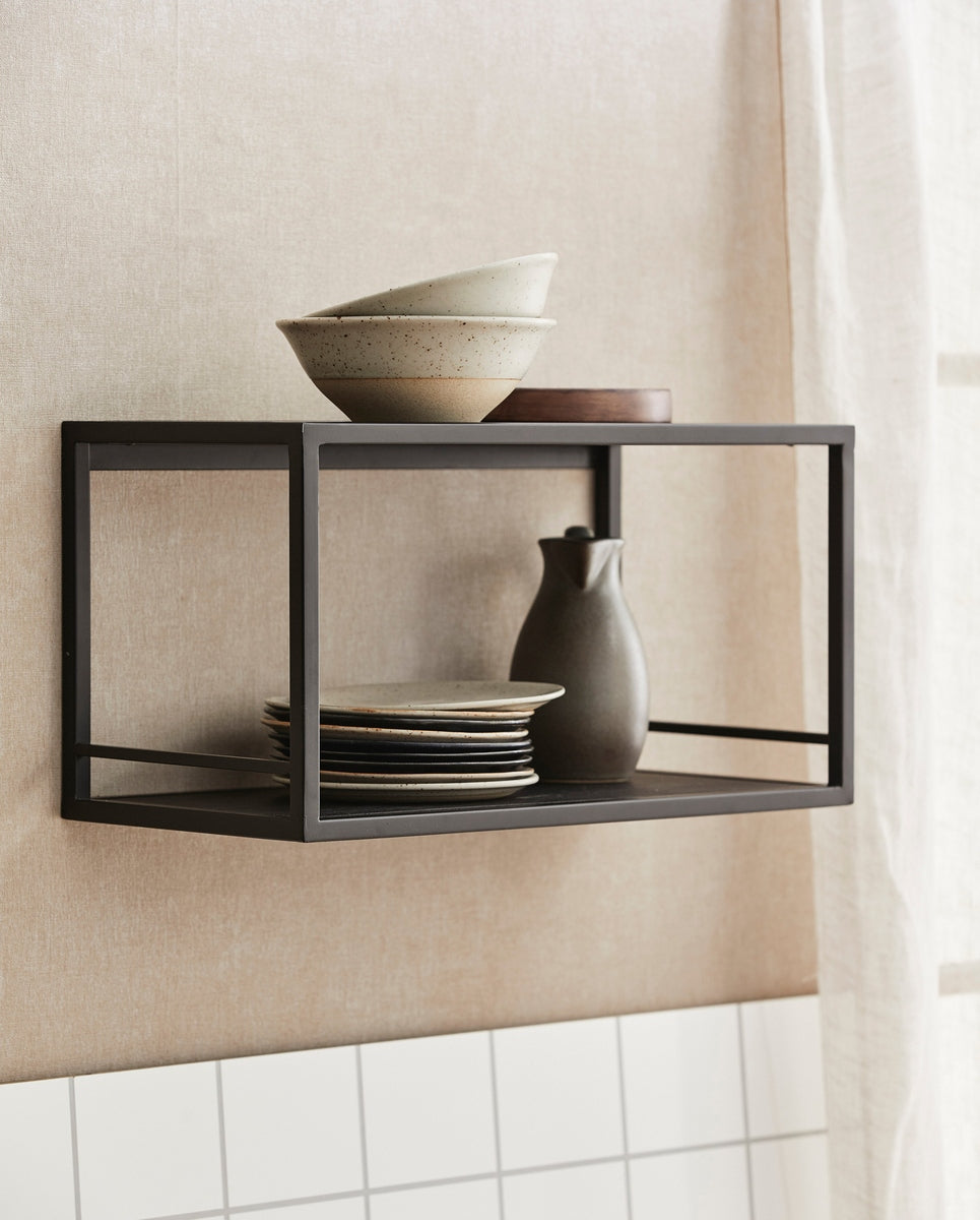 FLINT shelf, black