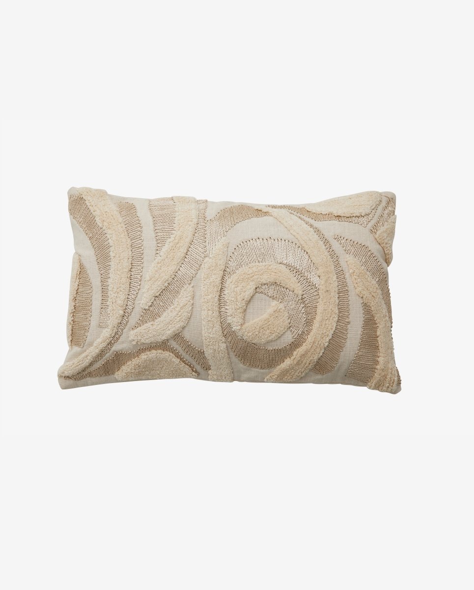 ALBALI pudebetræk i bomuld - creme - nordal.dk