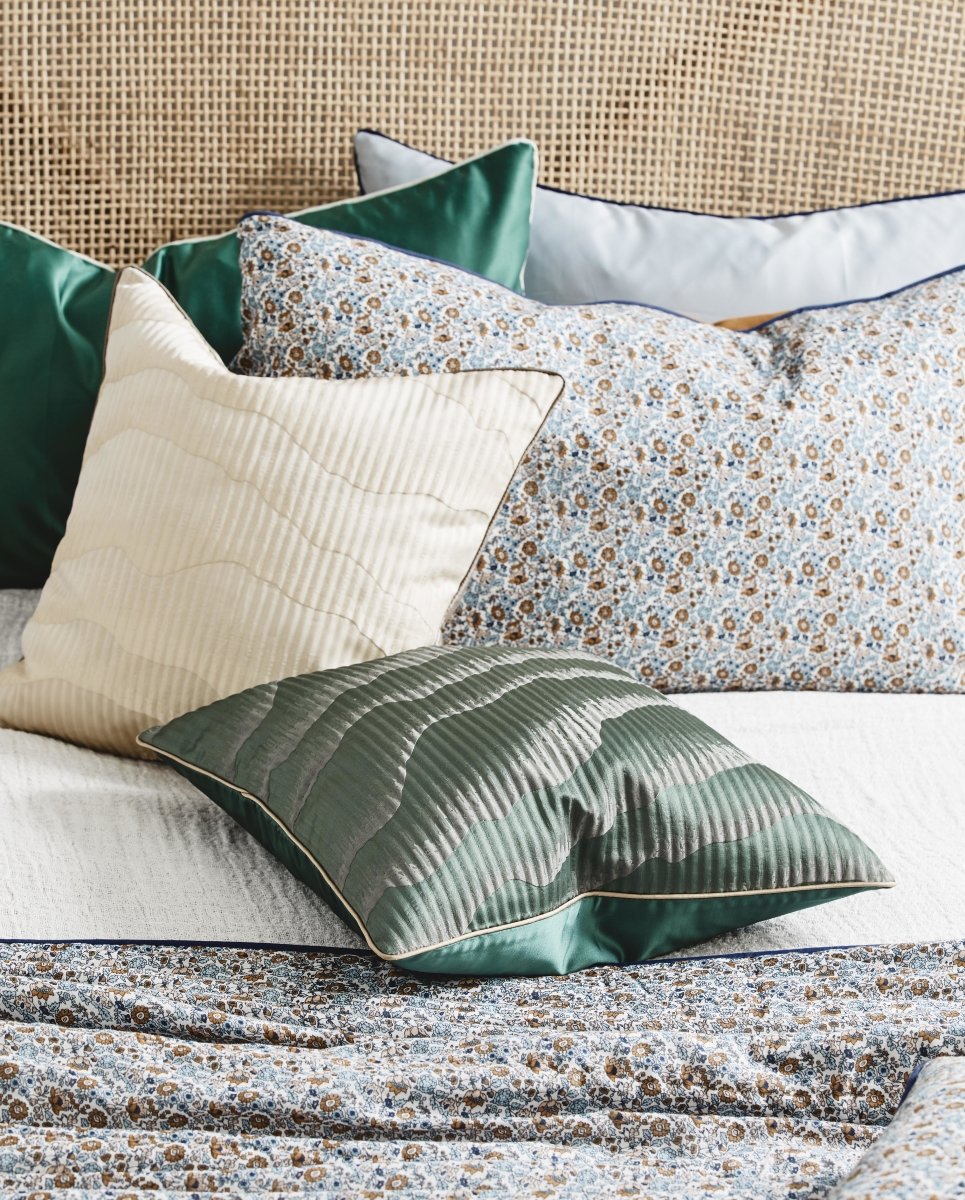 AVIOR kussenhoes, groen/groen