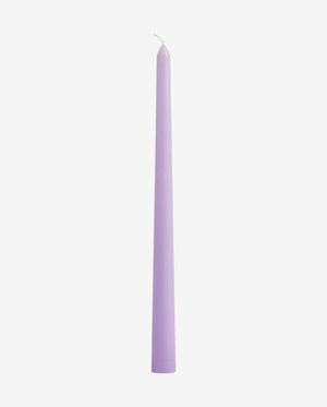 CANDLE stearinlys - h30 cm - lys lilla - nordal.dk