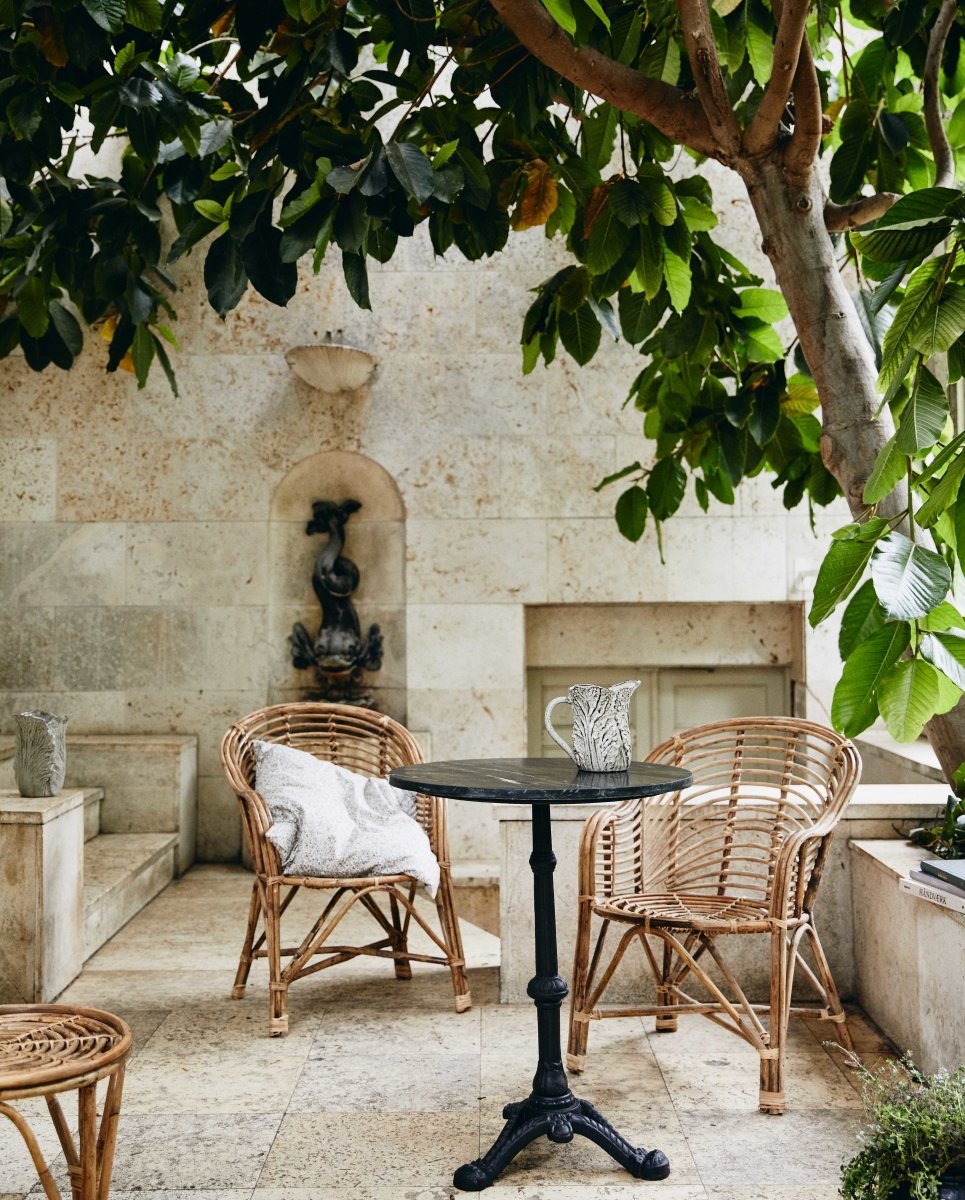 Chaise en bambou CANIA, naturel