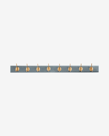 EDGY coat rack, 8 hooks - grey | nordal.com