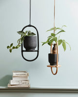 ELBA hanger for flowerpots - black