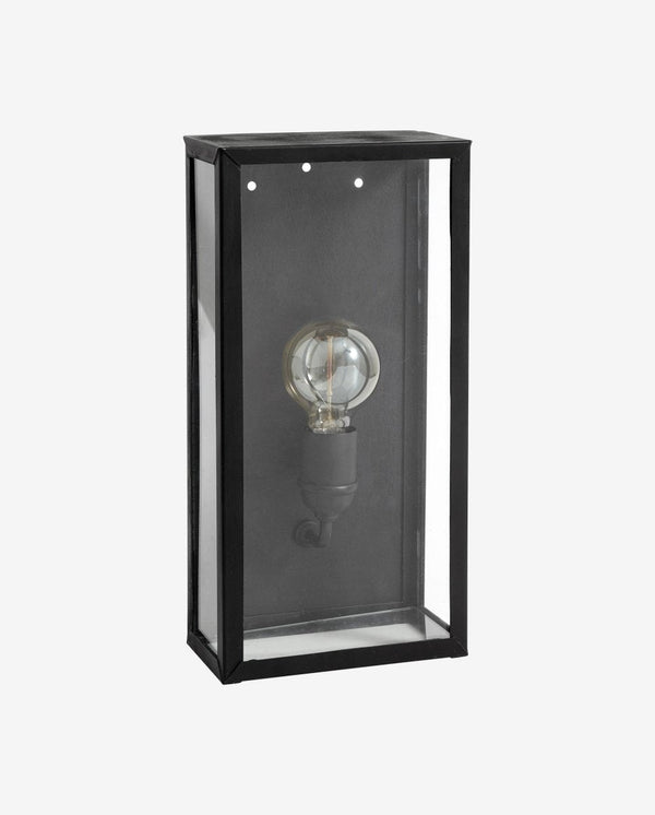 EOS væglampe / udendørslampe - h40 cm - sort - nordal.dk