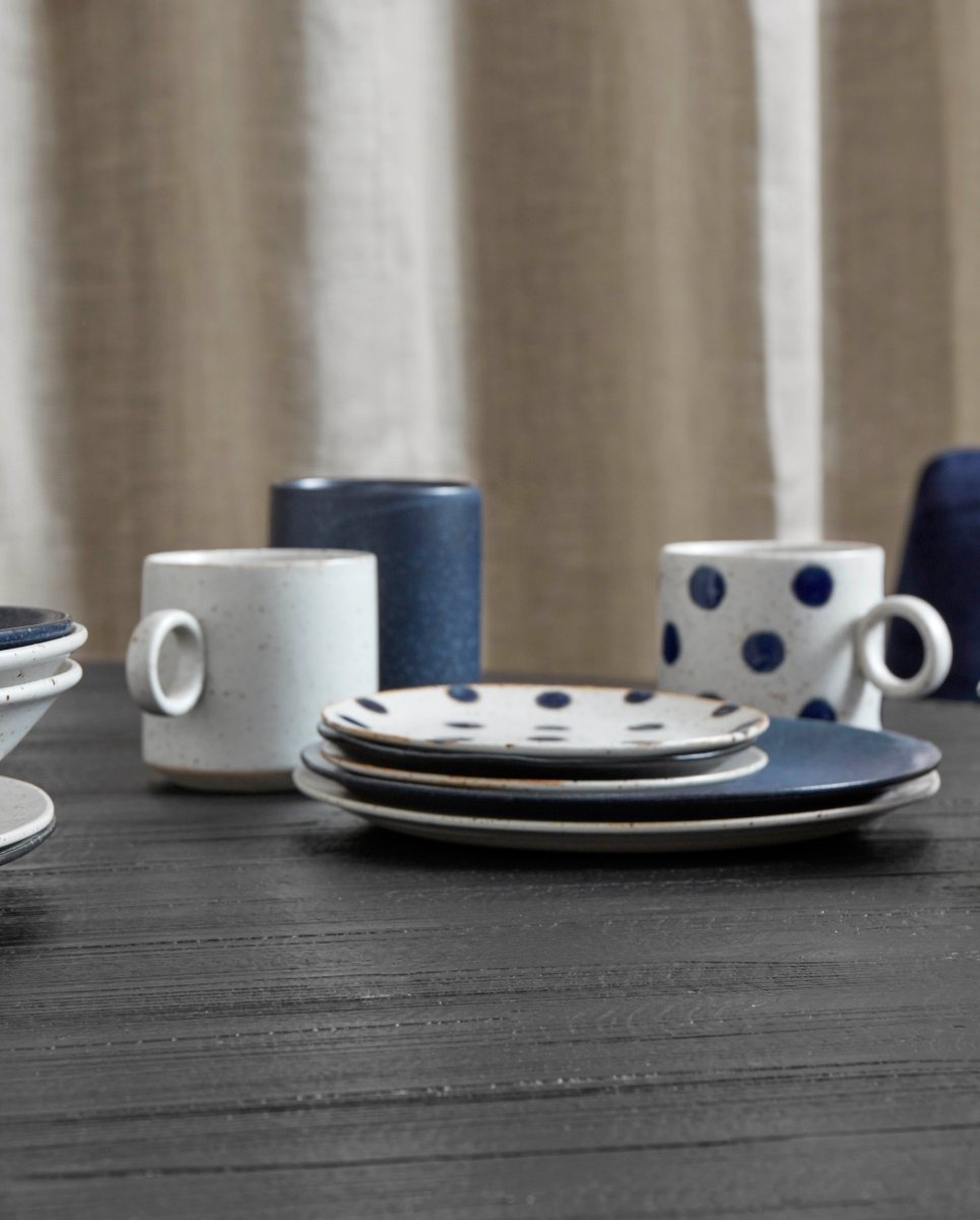 GRAINY schotel/taartbord, donkerblauw