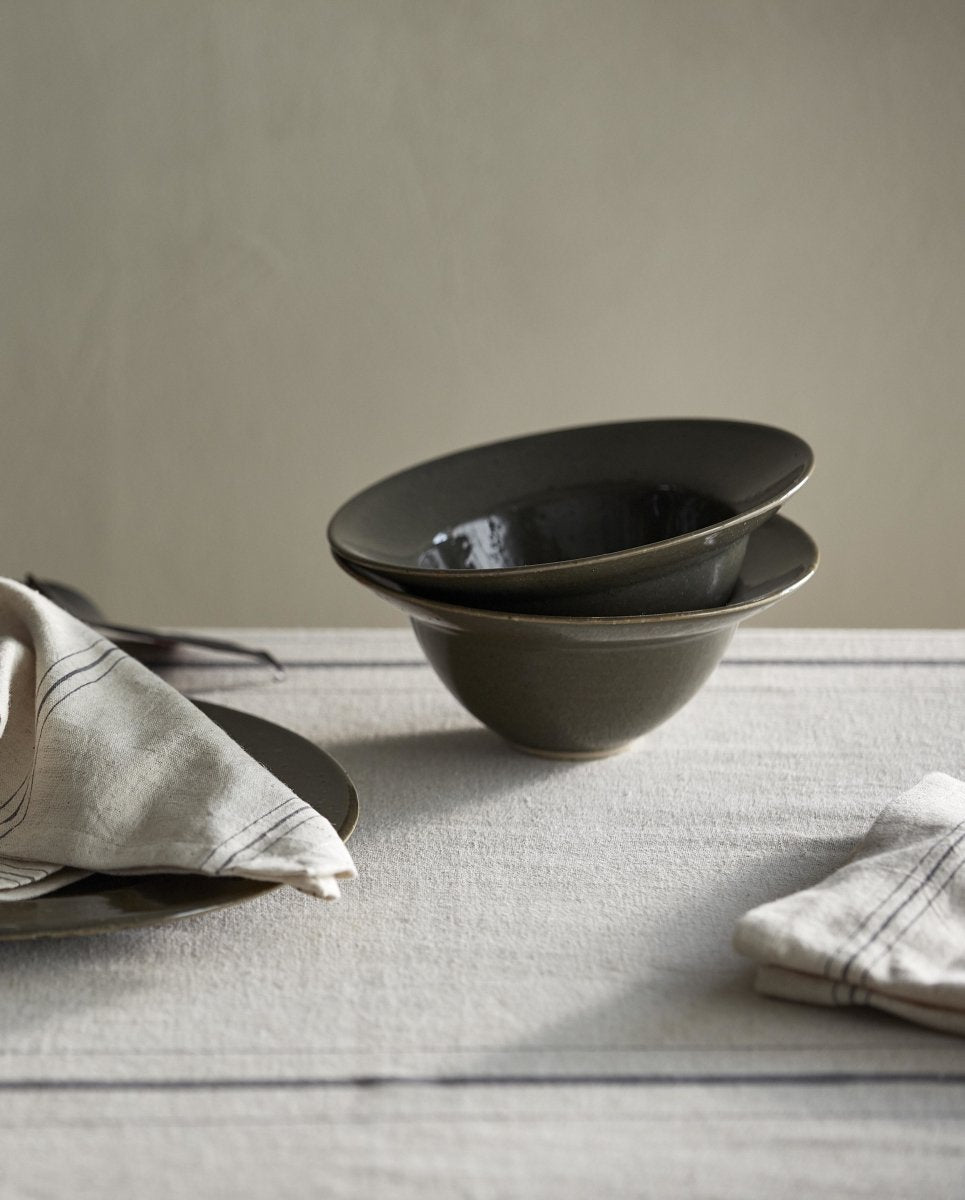 GRAWA soepbord, donkergroen