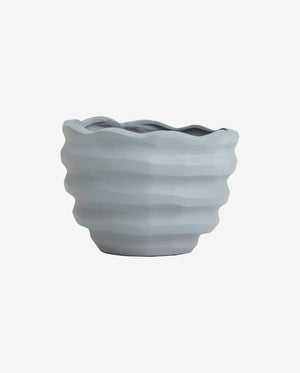 KAWAU urtepotte - small - ø13 cm - grå - nordal.dk