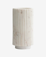 LOON vase - hvid marmor - nordal.dk