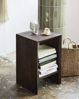 NAPO night stand/side table - dark brown