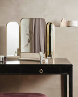 Miroir de table OTUS, bord doré