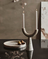 RIF candle holder, marble, f/2 candles