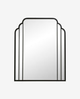 SKYLARK spejl i jern, 102x82 cm - sort - nordal.dk