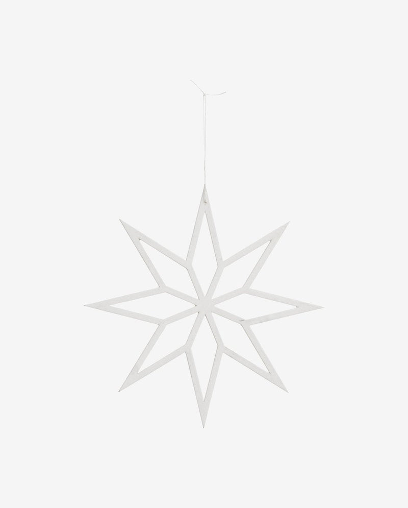 Star, hanger, M - white - nordal.dk