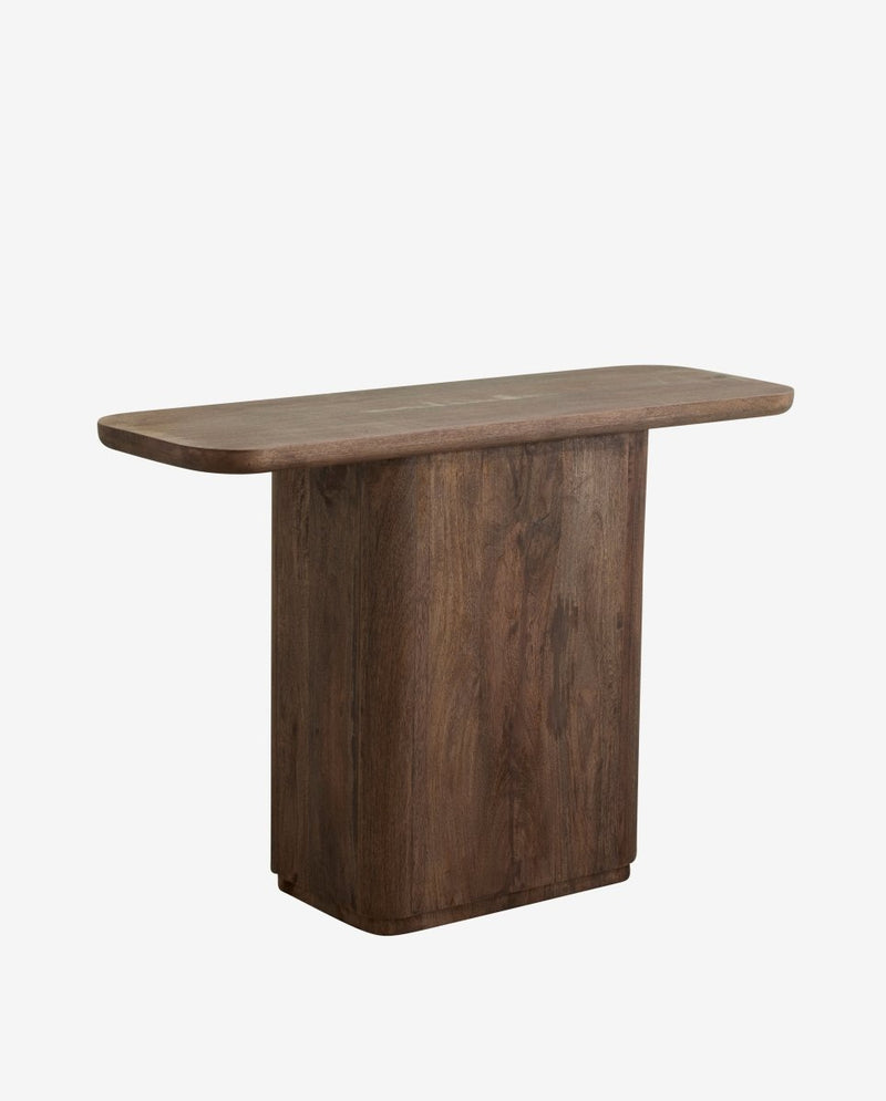 Table console TOKE - marron foncé