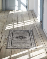VENUS woven rug, dusty grey