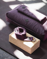 YOGA cotton belt, burgundy